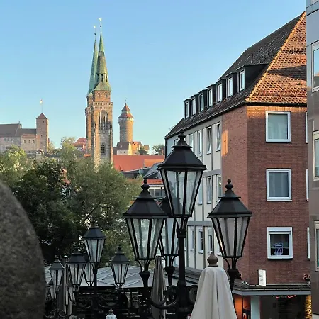 Messeapartment An Der Altstadtmauer 纽伦堡