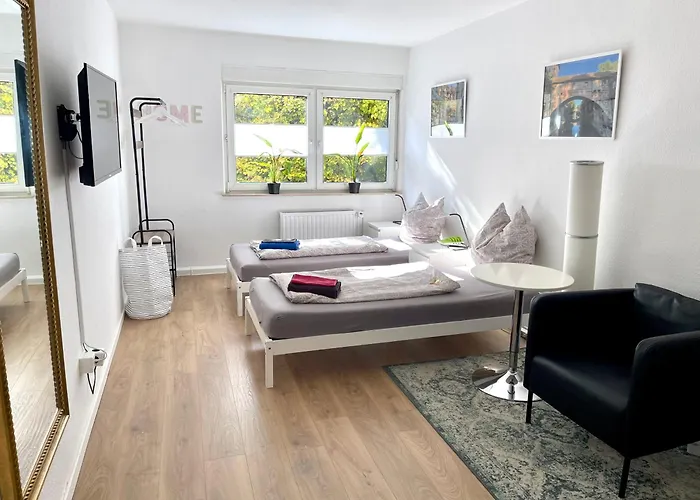 아파트 Messeapartment An Der Altstadtmauer 뉘른베르크